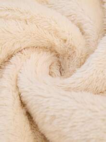 SHEIN Clasi Áo khoác dài nữ có lớp lót, thiết kế cổ điển đa năng với mũ trùm đầu, thích hợp cho mùa đông. - màu đen - Xem 8