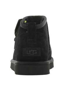 UGG Classic Ultra Mini Men's Zip Boot Black 1143984 - Black - View 4