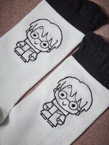 HARRY POTTER X SHEIN Women Crew Socks