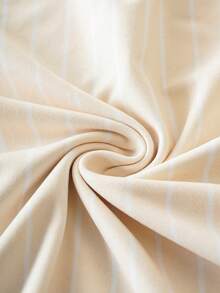 SCOOBY-DOO X SHEIN Plus Size Women's Casual Everyday Commute Fashion Street Letter & Cartoon Figure Graphic V-Neck T-Shirt Graphic Tee Cartoon T-Shirt Retro Shirt Oversized Top Cartoon Shirt V Neck T-Shirt Striped Top - Apricot - View 6