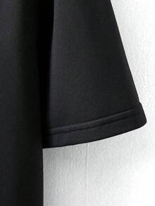 男士休闲猫咪标语印花短袖T恤，夏季 - 彩色 - 查看 4