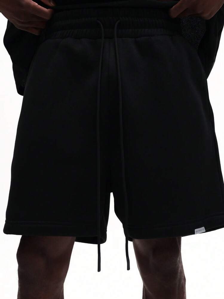 Casual Drawstring Shorts With Side Pockets