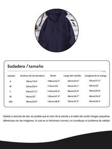Mujer005 Sudadera con capucha y cremallera para mujer invierno sudadera de manga larga cómoda suave Buzo de capucha de color negro con cremallera y diseño único en blanco - Azul - Ver 3