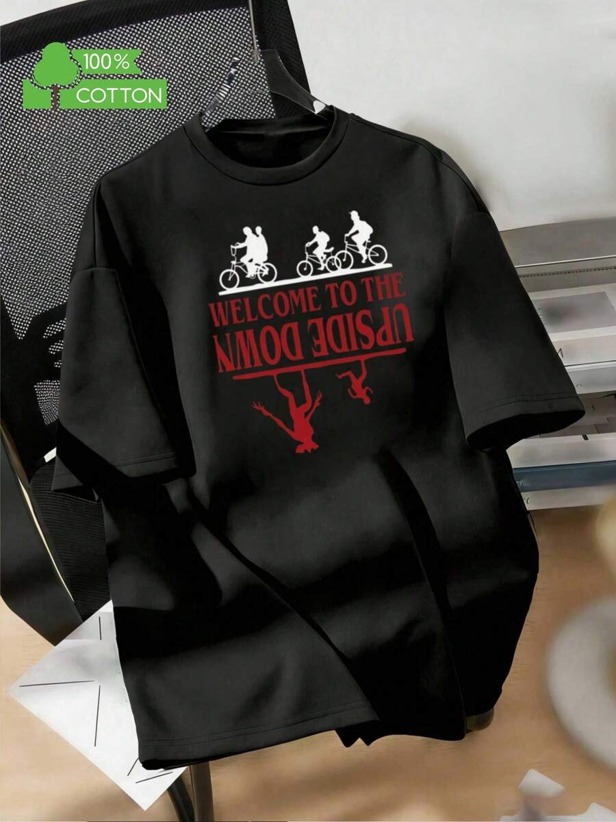 algodón puro boys t shirts camisas para niño boys clothes ropa de niño boy clothes boy clothes for kids graphic kids clothes boys boy clothes teen boy clothes boy shirts cute tops - Negro - Ver 1