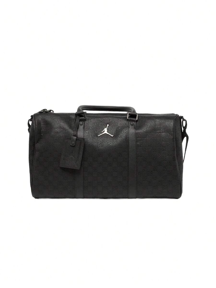 Jordan Jam Monogram Unisex Duffle Bag Black