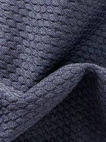 Swim Vcay Bộ bikini hở lưng họa tiết vải trơn màu trang trí kim loại dành cho nữ, thích hợp đi biển và nghỉ dưỡng - Màu xanh hải quân - Xem 8