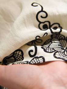 Rusticease 2pcs Women Floral Print Top And Pants Set, Casual Holiday Outfit - Multicolor - View 7