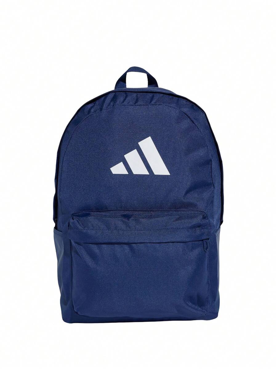 Adidas Classic 3 Bar Logo Women Backpack Dark Blue / White - Blue - View 1