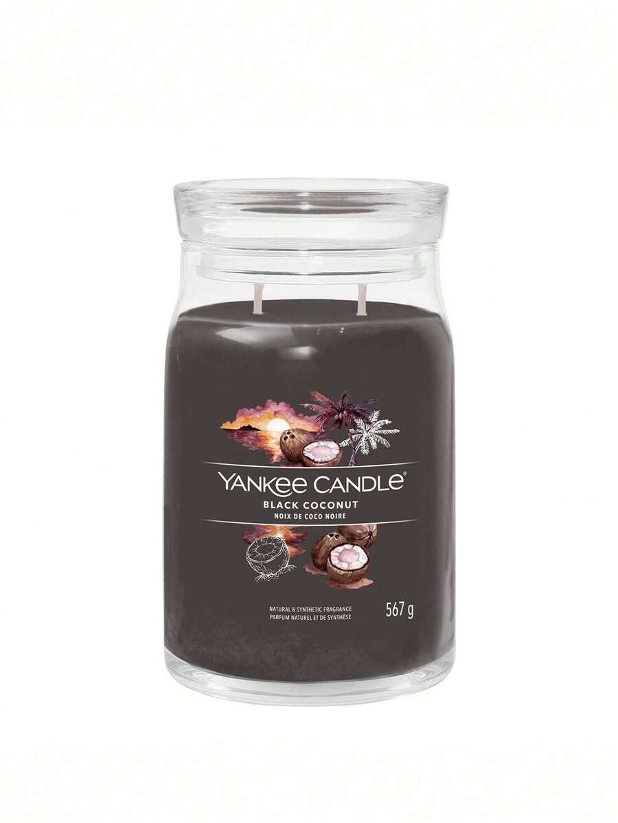 Yankee Candle Black Coconut Signature Large Jar Candle 567 G - one-size - View 1
