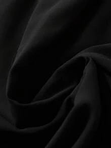 GlowEve Women's Lightweight Solid Color Chiffon Casual Thin Jacket - Black - View 4