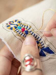 Joivida Stitch Book,Embroidery Books Of Stitch,DIY,Stitch By Stitch Book,Embroidery Sewing Books For Beginners And Enthusiast,Unique Handmade Gift