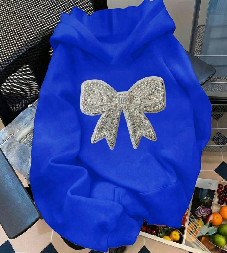 Women Sweatshirts - Royal Blue - View 1