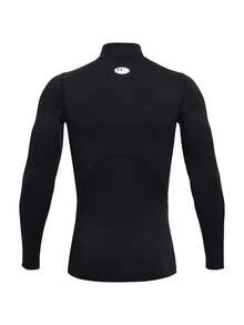 Under Armour ColdGear Men's Compression Mock Long Sleeve Black - Black - View 2