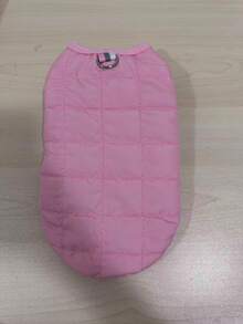 Simple Pet Clothes, Dog Cat Apparel For Teddy & Small Dogs Breeds, Autumn/Winter - Pink - View 7