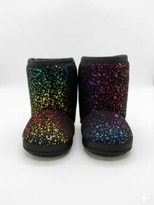 BOTAS PARA BB FORRO TERMICO ARCOIRIS LUMINOSO, LIGERAS FLEXIBLES Y COMODAS - Black - View 3