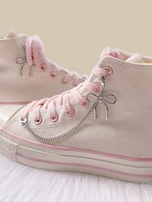 Joivida 4pcs Street Punk Style Shoe Charms, Suitable For DIY Casual And Sports Shoes. Aluminum Shoe Accessories - Perfect Fashion Decorations For Sneakers And Boots, Ideal For Both Men's And Women's Footwear - Silver - View 7