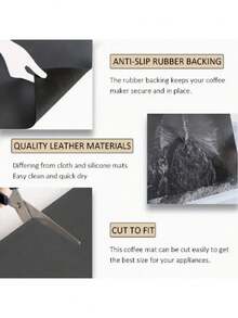 1 pieza Alfombrilla de drenaje de gel de sílice con patrón geométrico, Alfombrilla de secado de platos de cocina, Alfombrilla de barra lavable, Almohadilla resistente al calor, Protector de mesa, Decoración del hogar y la cocina, Accesorio para vajilla - Naranja - Ver 4