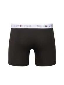 Tommy Hilfiger 3 Pack Men's Trunks - Black/Black/Black - View 3