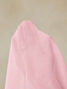 Cheriluna Maternity Váy chụp ảnh bầu, váy dài màu trắng thanh lịch, phù hợp chụp ảnh bầu - Hồng - Xem 7