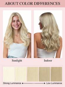 9AM Hair 7PCS Straight Clip In 100% Human Hair Extensions 14-24inches 115G Double Weft Invisible Clip Hair Extensions For Salon Natural High Quality Real Remy Human Hair Silky Seamless Winter Christmas Halloween Costumes Autumn Outfits Women Fall - S60A - View 12