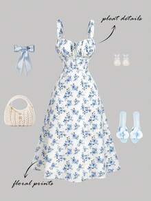 Blue and White