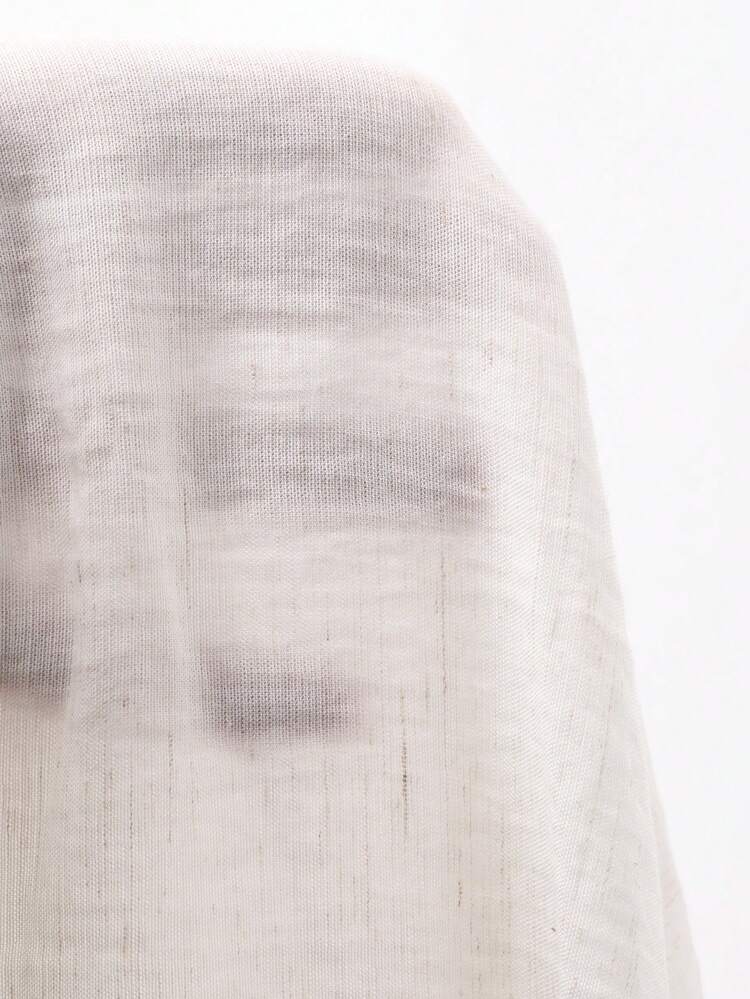 Women's Loose Fit Round Neck Long Sleeve Pocket Casual Vacation Shirt With Contrast Stitching, Spring/Autumn