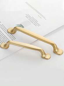 4个金属橱柜把手 - 适用于厨房、抽屉和橱柜的多功能旋钮 - 彩色 - 查看 1