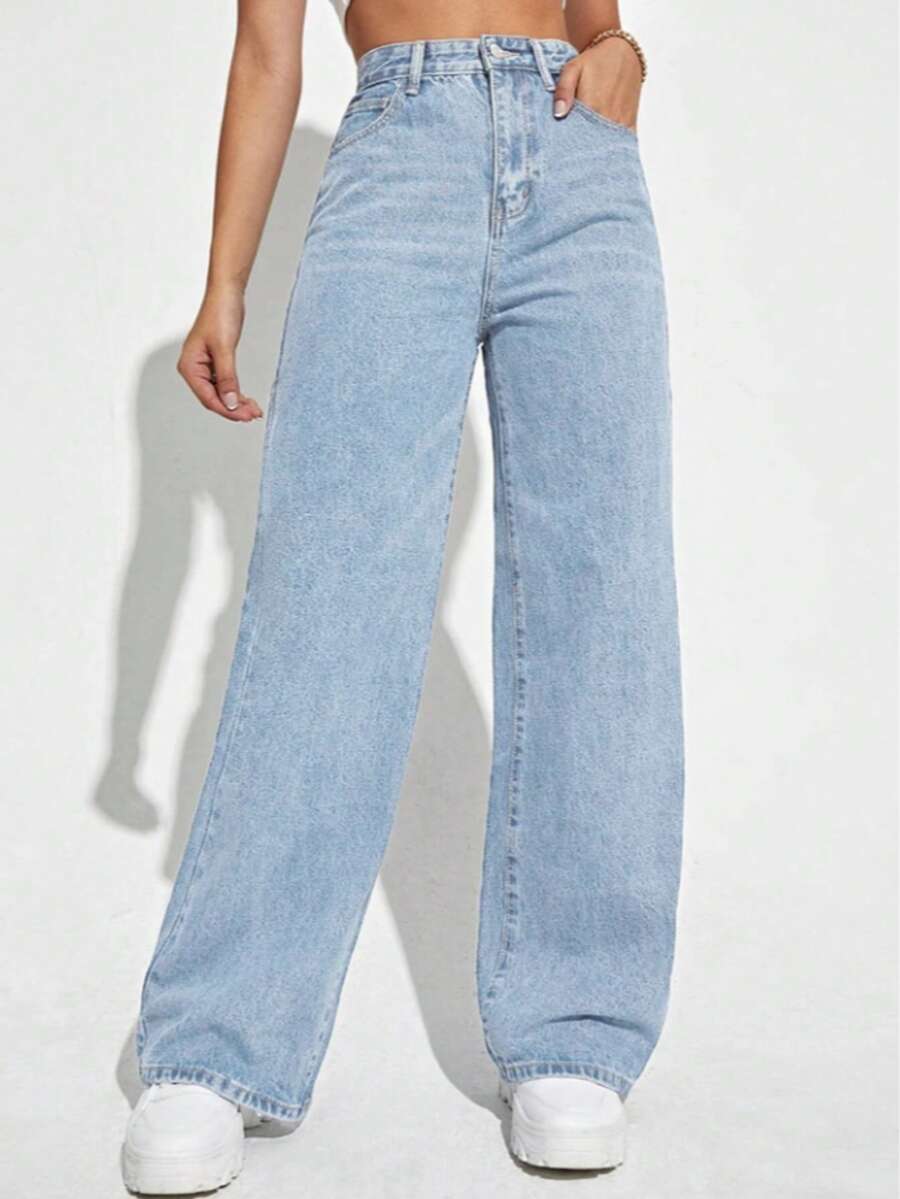 Women Jeans - Light Wash - View 1