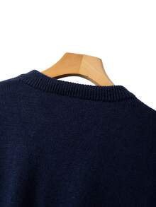 GlowEve CURVE Cárdigan de manga larga de un solo botonadura de estilo minimalista casual para mujer de talla grande