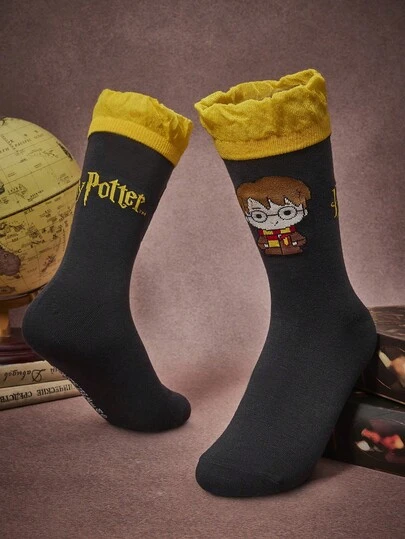 HARRY POTTER X SHEIN Women Crew Socks