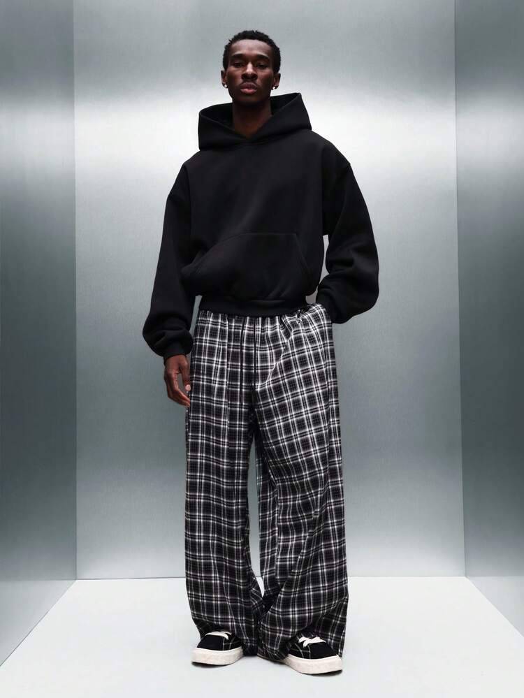 PLAYBOY X SUMWON Oversized Graphic Print Hoodie With Pocket