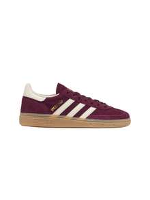 Adidas Handball Spezial Women's Sneakers Maroon / Cream White / Gold Metallic JP8726 - Maroon / Cream White / Gold Metallic - View 1