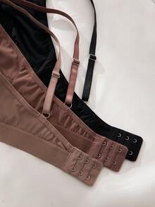 NudeFit 3pcs Seamless Comfortable Bras For Women, Multi-Color - Multicolor - View 6