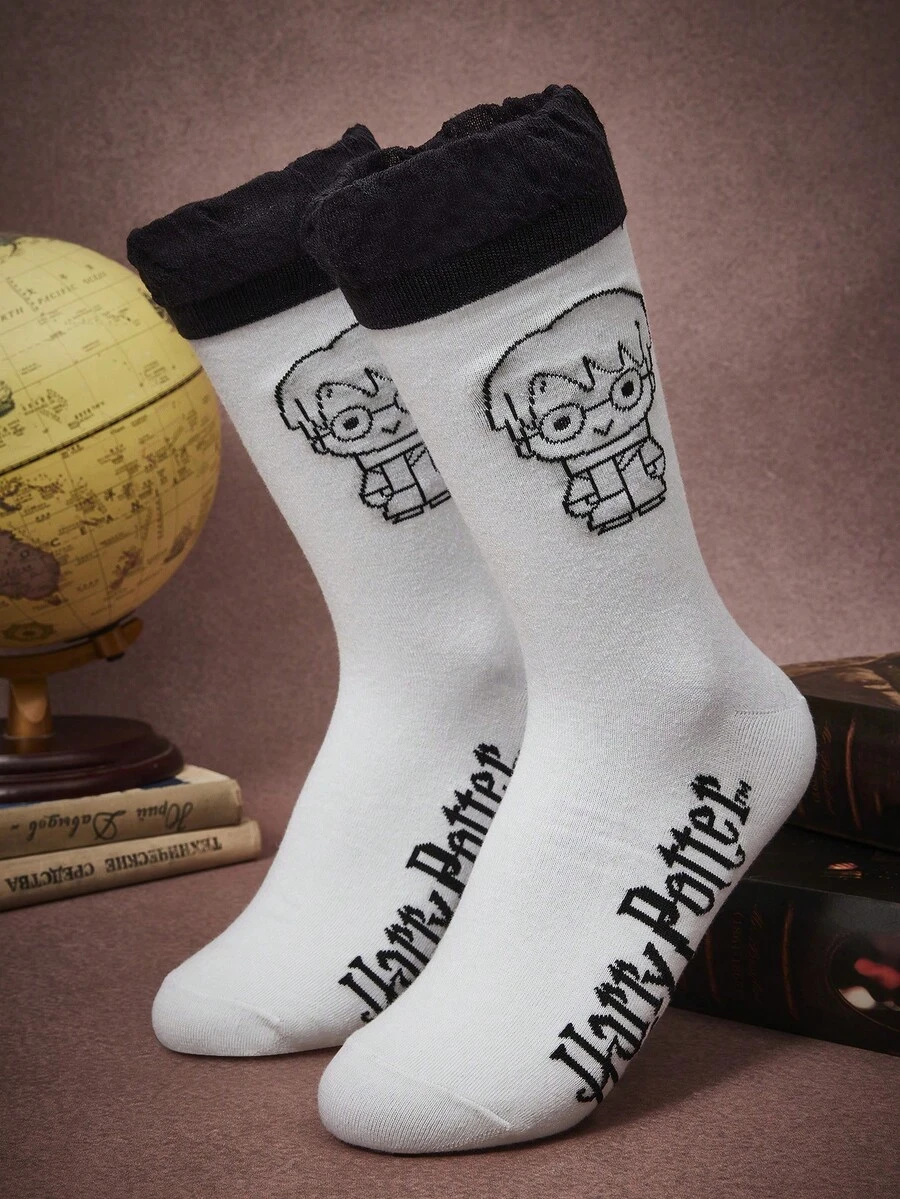 HARRY POTTER X SHEIN Women Crew Socks