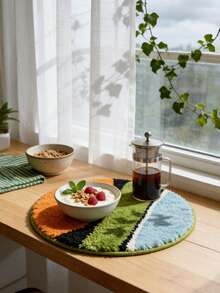 Joivida 柔软亲肤坐垫 - 防滑椅垫，适用于餐厅、书房和办公室 - 彩色 - 查看 9