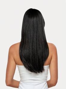 9AM Hair 20PCS Straight Tape In 100% Human Hair Extensions 14-24inches 50G/Pack For Salon Natural High Quality Real Remy Human Hair Silky Seamless Invisible PU Tape In Hair Extensions Winter Christmas Halloween Costumes Autumn Outfits Women Fall - S1B - View 3