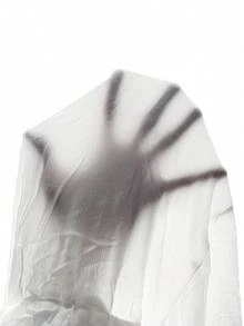 SHEIN X ELOISA & ORSON SHEIN MOD 紙袋腰蕾絲邊荷葉邊短褲