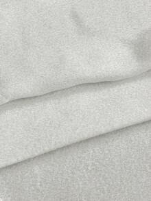 SWAVVY 男士针织休闲宽松保暖长袖卫衣，秋冬季 - 淺灰色 - 查看 3