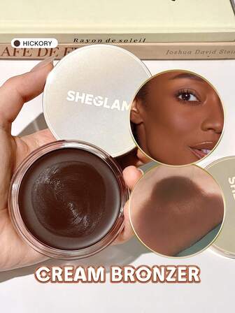 Silk Haze Cream Bronzer-Hickory Konturcreme, Nicht Fettend, Langanhaltend, NatüRlicher Bronzer, Konturierung, Schwerelose Kontur Marke SchöNheit Make-Up Kosmetik FüR Damen MäDchen Perfekt FüR Winter Ideal FüR Y2K Schick Elegant Mode Geeignet FüR Geburtstag Weihnachten Geschenk Party Fertig Beste Farbe