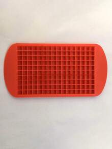 1 Small Square 160 Grid Silicone Ice Cube Tray, With Good Cold Resistance And Durability, Ice Mold, Pudding Mold, Suitable For Home, Bar, And Other Places, Easy To Use