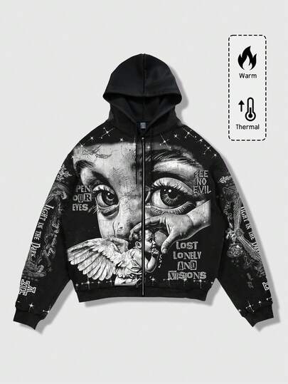 Street Life sweat-shirt à capuche avec slogan Street Angel pour hommes