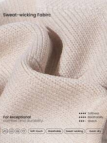 GLOWMODE 3 Pairs Yoga & Pilates Non-Slip Grip Socks With Seamless Toe Construction Yoga Daily - Khaki - View 6