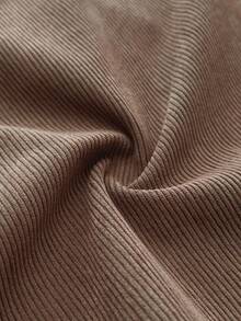 EMERY ROSE Áo khoác dài tay phối màu thời trang dành cho nữ cỡ lớn, thích hợp mặc ngoài trời vào mùa thu/đông. - Đỏ - Xem 7