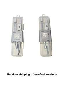 1 pieza Juego de compás de lápiz mecánico 2B, se adapta a bolígrafo/lápiz automático, kit de herramientas de dibujo y diseño para exámenes, de vuelta a la escuela