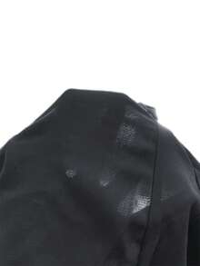 SWAVVY 男士褶裥休闲裤（带腰带环），纯色男士阔腿裤，男士高腰裤，男士褶裥西装裤，男士宽松直筒休闲裤，男士休闲裤，男士宽松直筒休闲裤，男士阔腿裤，男士休闲裤，男士褶裥西装裤，男士高腰裤，男士高腰裤 - 深灰色 - 查看 6