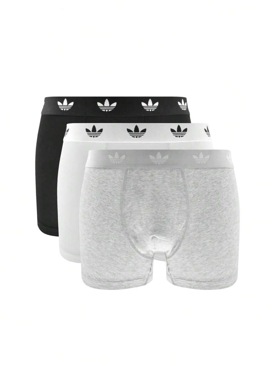 Adidas 3 Pack Men's Sports Underwear - trắng - Xem 1