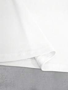 Glimmora Áo thun nữ tay ngắn cổ tròn in hình mèo - trắng - Xem 4