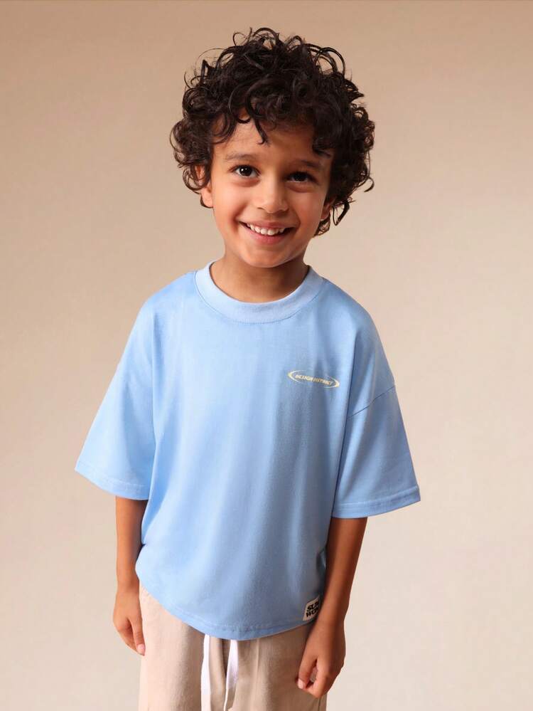Oversized T-Shirt With Back Print Design
