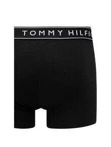 Tommy Hilfiger 3 Pack Men's Trunks - Blk/Drk Ash/Wht - View 3