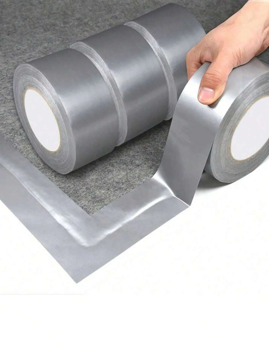 1 Roll Aluminum Foil Tape, Self-Adhesive Waterproof Caulk Strip For Bathtub Shower Seal, Bathroom Kitchen Repair - Multicolor - View 1